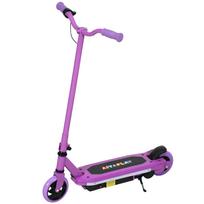 Electric Scooter For Children 6 14 Years Old Maximum Speed 10 Km H Colorful LED Lights Electric Brake Purple