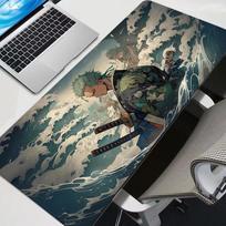 New Mouse Pads Big One Piece Zoro Gamer Keyboard Mousepad Pc Computer Desk Mat Gaming Pad Mouse Mats For Cs Go Lol 800x400x2mm