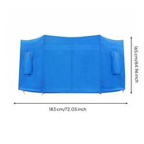 Sun Protection Tent Full Coverage Waterproof Canopy blue