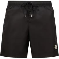 Moncler Logo Patch Drawstring Swim Shorts K10912C000165985M999 XXL black