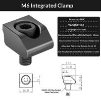 OK Clamp Vise Fixture M6 M8 M10 CNC Integrated Wear Resistant Clamping Block for CNC Milling Drilling Machine M6