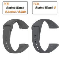 Pakaitinis laikrodžio dirželis skirtas Xiaomi Redmi Watch 3 laikrodžio apyrankės Redmi Watch 3 Active / Lite dirželis Correa apyrankė Redmi Watch 3 Active gray