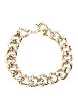 Addicted2 Grandinėlė 'Uni collana placcata oro a catena con cristalli Swarovski' auksas