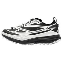 HOKA ONE ONE Stinson One7 Trail Running Shoes Men's Black White 1178630-BWHT 39⅓ white