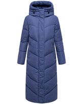 MARIKOO Žieminis paltas violetinė-mėlyna