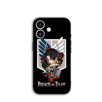 Levi Attacks on titan Jaeger Eren for Samsung Galaxy A25 A37 A57 A12 A14 A31 A50 A51 A70 A71 A72 A21S M15 Note 20 9 8 10 Case Galaxy M21 black