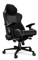 Biuro kėdė, žaidimų kėdė - Yumisu 2050 - juoda, magnetinės pagalvėlės, 150 kg apkrova, ergonominė biuro kėdė, premium
