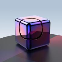 Stress Relief Cube Fidget Spinner EDC Metal Spinning Top Tip Gyroscope Anxiety Reducing Toys Relieve Anti-Stress Decompression black