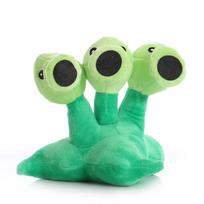 20cm Cartoon Anime Game Plants VS Zombies Stuffed Toys Pendants Peashooter Snow Pea Repeater Threepeater Gatling Pea Kids Gift beige
