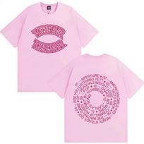 Vintage Washed Harry Styles Kiss All The Time Disco Occasionally Pop Music Album Merch Graphic T-shirt Men Women Printed Tee Summer Casual Fashion XXL pink