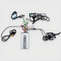 Electric Controller, Waterproof, 48V 60V 500W, Tricycle, Modification Kit 4860V Controller+Throttle 48-60V C+T+S+L+Brake gray