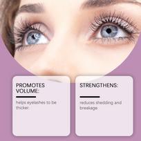 Fast Eyelash Growth Serum Longer Fuller Curling Lash Treatment Nutritious Eye Makeup Accessory One Size
