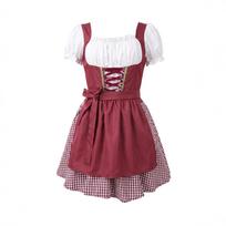 S-XXL Vokietija Miunchenas Oktoberfest Bavarijos tradicinis suknelės vakarėlio cosplay kostiumas M