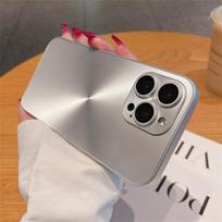 Luxury Laser Aurora CD Pattern Matte Case For iPhone 16 15 14 13 12 11 Pro Max 16 Plus Soft Bumper Shockproof Armor Hard Cover For Iphone 13 Pro gray