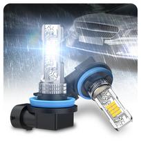 Marsauto priešrūkinis žibintas, H11, H8, H16, LED, Priešrūkinis, 10 000 lm, 0,1 s momentinis įsijungimas, Lemputė, G2S-H11 H8 H16 balta
