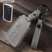 Lexus Key Case for ES200, RX300h, CT, UX, 260, 570, UX300, LS New Energy Models gray