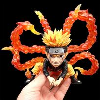Anime Naruto Figure Naruto Uzumaki Doll Desktop Ornament GK Pvc Collection Model Toy Kid Presents Long Lasting red