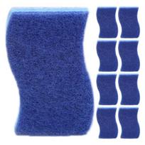 1/6/9Pcs Sponge Dishwashing Brush Rust-Resistant Open-Air Design Fast Cleaning Pulp Cotton Sponge Dish Cleaning Scrubber 9pcs blue