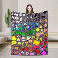Du puodeliai Antklodė BFDI Dekoratyvinės flanelės patalynės pledai sofai, foteliui, sofai-lovai Šilta Individualios kokybės lovatiesė Gimtadienio dovana 80x120cm(31x47inch)
