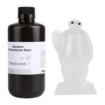 ELEGOO Standard Resin 1.0 pusiau skaidri fotopolimerinė derva