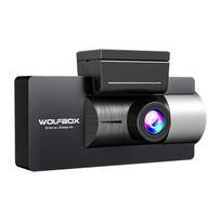 WOLFBOX i17 trijų kanalų vaizdo registratorius, 4K + 1080p + 2,5K, Wi‑Fi, GPS, 64GB