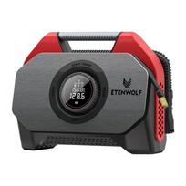 Etenwolf S6 SE akumuliatorinis automobilinis kompresorius, raudonas, 11,03 bar, 15 600 mAh