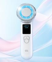 Cool Derma Galvanic EMS Beauty Skin Device white