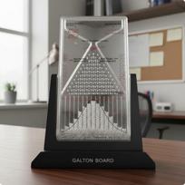 Probability Board Educational Normal Distribution Model Prediction Gift Bead Drop L gray