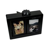 360 Degree Rotating Photo Display Album 2x3Inch Pictures Frame Holds 24 Photo Card For Home Offices Desk Shelf Display juoda