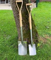 Sodininko kastuvas Schnitt Zeiten, nerūdijančio plieno - Ilgis: 110 cm, Svoris: 2 kg