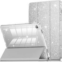 Skirta Samsung Galaxy Tab S9 11  S11 S10 Lite S9 S10 FE 10.9 dėklas su pieštuko laikikliu Tab A11 A9 Plus 11 8.7 išmanusis blizgus dangtelis Tab S10 Lite 10.9 white