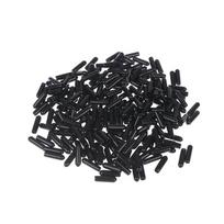 PVC Rubber End Cap Bulk Set 200Pcs Screw Thread Protectors for Plastic Tube Hub Pipeline Protection 3.5mm