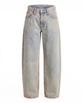 LEVI'S ® Džinsai 'MIDDY BALLOON' pastelinė mėlyna