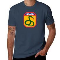The Smoking Snake Brazilian Expeditionary Force Pacht Tshirt Large Size Soft Cotton Tshirt 2XL