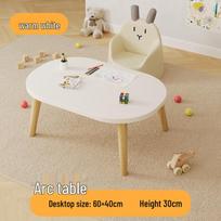 Compact Coffee Table: Minimalist Side Table for Bay Windows, Mini Table for Tatami, Balcony, or Bedroom. Ideal for Rental Spaces.