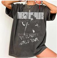 Twenty One Pilots Shirt, Clancy Tour Breach Shirt 2025 140 black