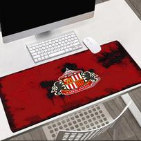 Sunderland Crest   Mouse pad Office Desk Mat, Gaming Mouse Pad Mousepad, keyboard pad,Heavy-Duty Non-Slip Rubber Backing, Gift 30cmx60cm black