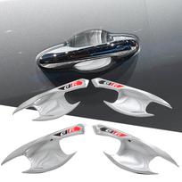 For Toyota Hilux 2016-2025 Side Door Handle Bowls Cover Trim ABS Car Door Handle Cup Scratch Protector Exterior Accessories Chrome