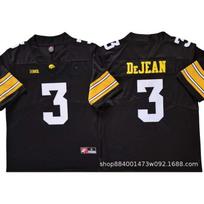 Iowa Hawkeyes Football Jersey Vintage Style Cotton Blend Training Uniform Men College Fan Apparel XXXL