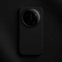 Melkco Originalus karvės odos dėklas Xiaomi 17 Ultra telefonui su MagSafe magnetiniu dangteliu Verslo apsauginiai galiniai dėklai for Xiaomi 17 Ultra juoda