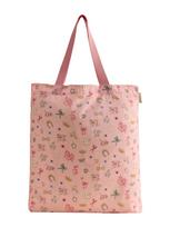 Cath Kidston Pirkinių krepšys kupranugario / žolės žalia / avietinė / ryškiai rožinė spalva