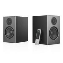 "Audio Pro A28 Linkplay" Maitinama stereo garsiakalbių sistema su žemų dažnių refleksu, juoda