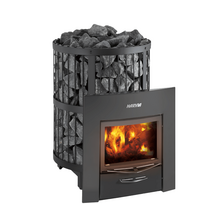 HARVIA Legend 240 DUO Black malkinė pirties krosnelė