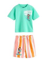Next Rinkinys 'Mickey Mouse' mėtų spalva / oranžinė / rožių spalva / balta