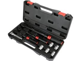 Dinamometrinių raktų rinkinys | 1/4", 3/8", 1/2" | 2–220 Nm | 9 vnt. (YT-07716)