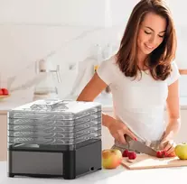Black+Decker BXDE401E vaisių, grybų ir daržovių džiovintuvas