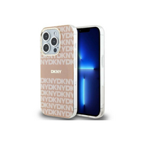 DKNY IML Mono - Stripe MagSafe dėklas iPhone 13 Pro / 13 - rožinė