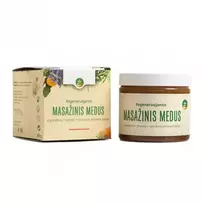 Mėta Masažinis medus su greipfrutų, levandų ir rozmarinų eteriniais aliejais, 250 g