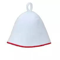 Shipelsky Pirties kepurė - Balta su raudona juostele