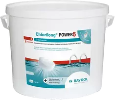 Bayrol Lėto tirpimo daugiafunkcinės chloro tabletės Chlorilong Power 5, 5kg